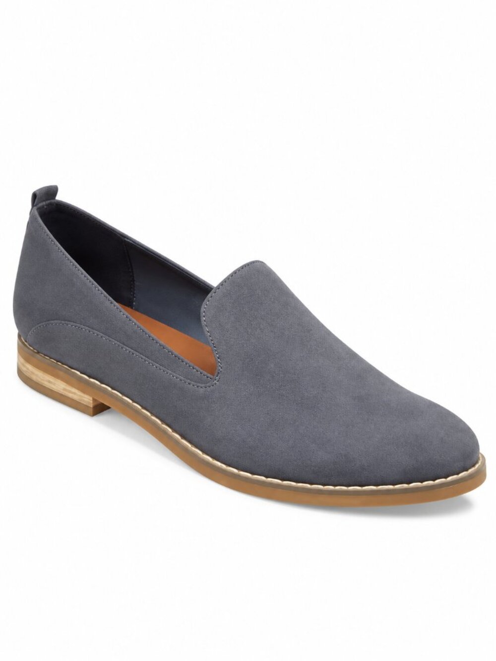 INDIGO RD Hestley 2 Womens Gray Loafers US 9 Vegan Tan Slip On Coastal Preppy
